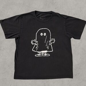 KAWS x Uniqlo Peanuts Ghost Tee Black XL SS17